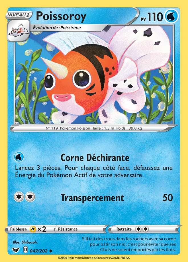 Poissoroy 047/202 — Épée et Bouclier