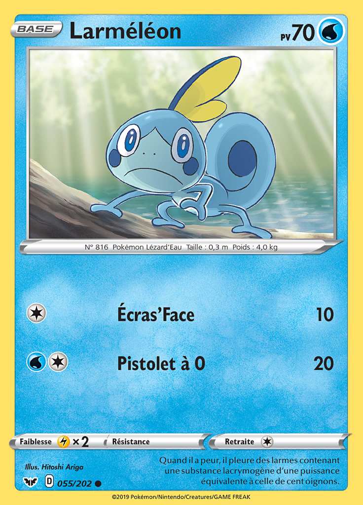Larméléon 055/202 — Épée et Bouclier