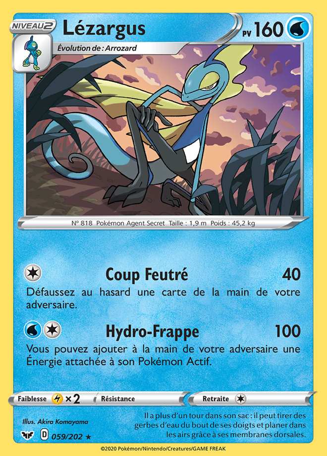 Lézargus 059/202 — Épée et Bouclier