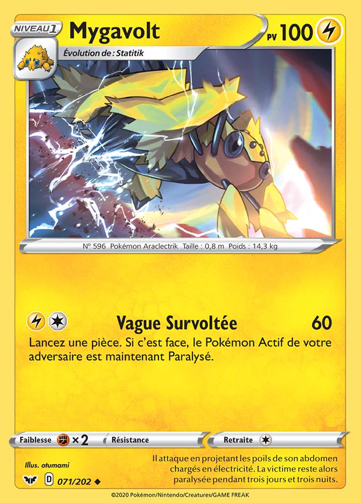 Mygavolt 071/202 — Épée et Bouclier