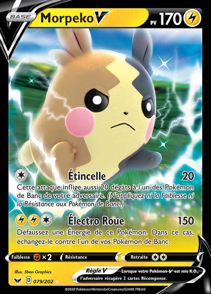 Morpeko V 079/202 — Épée et Bouclier