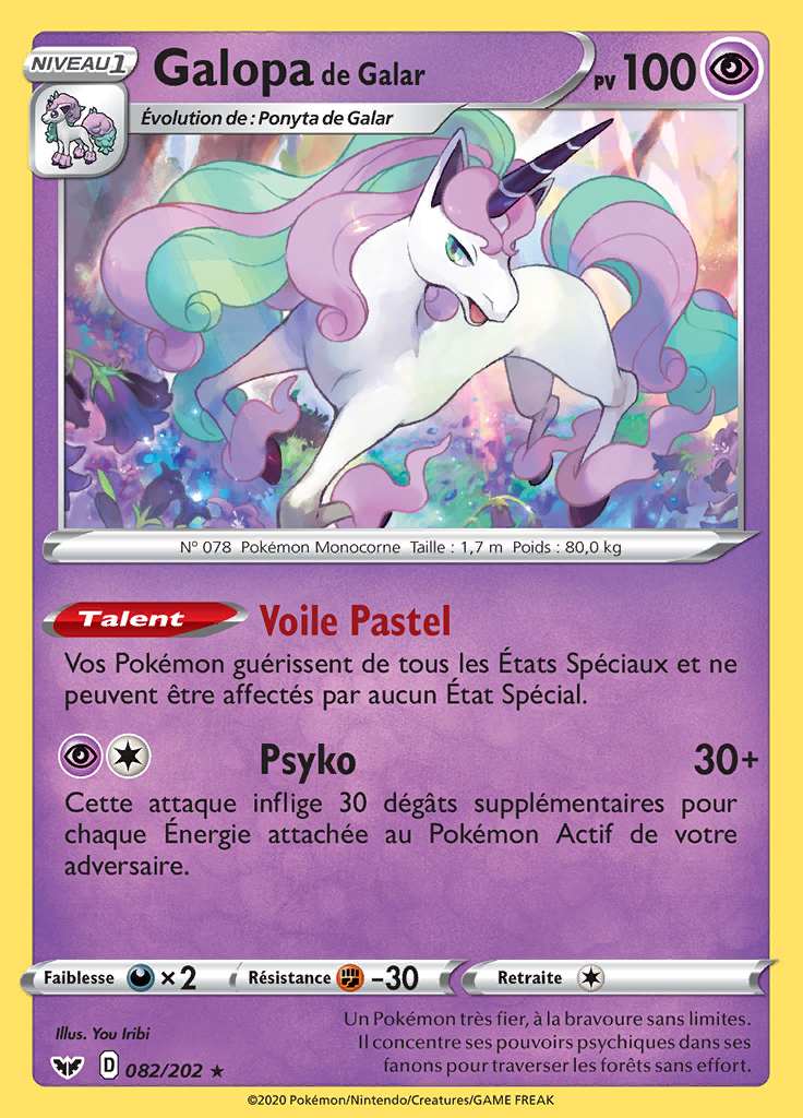 Galopa de Galar 082/202 — Épée et Bouclier