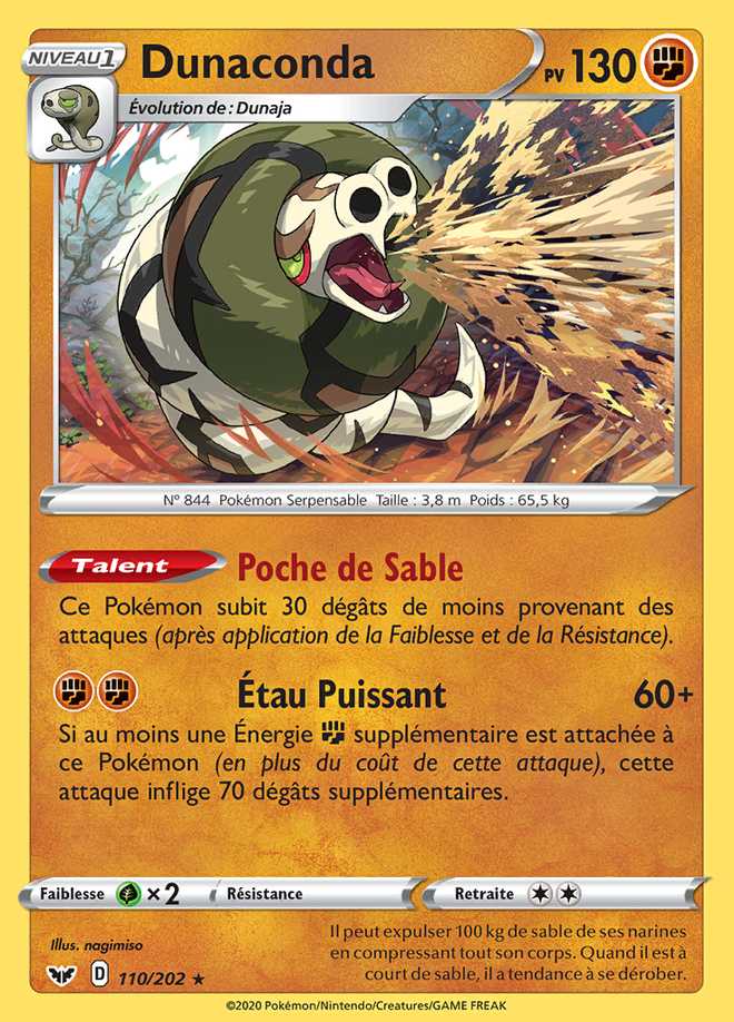 Dunaconda 110/202 — Épée et Bouclier