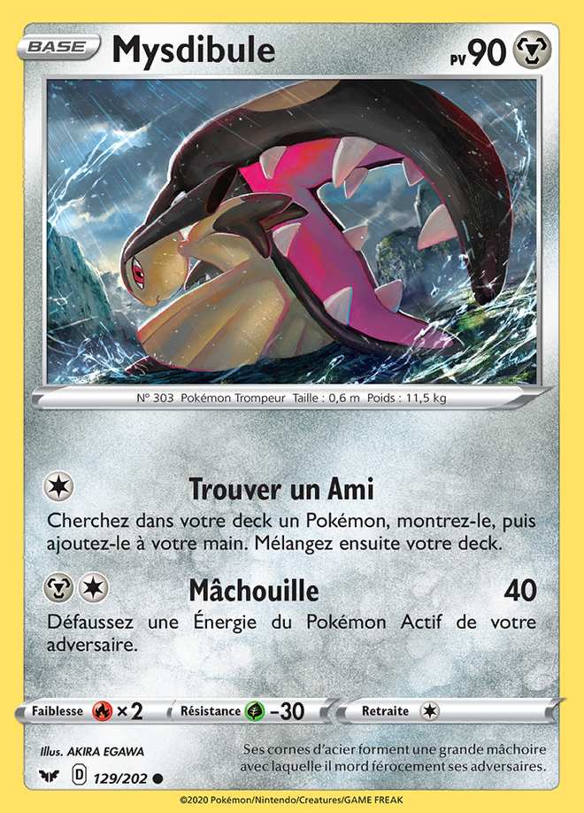 Mysdibule 129/202 — Épée et Bouclier