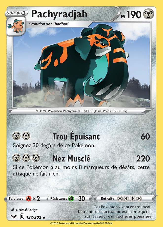 Pachyradjah 137/202 — Épée et Bouclier