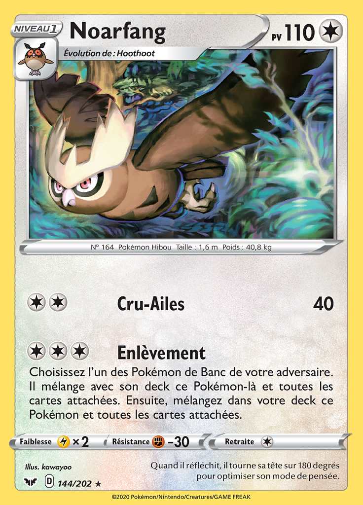 Noarfang 144/202 — Épée et Bouclier
