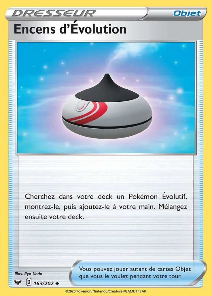 Encens d'Évolution 163/202 — Épée et Bouclier
