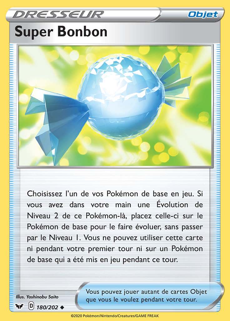 Super Bonbon 180/202 — Épée et Bouclier