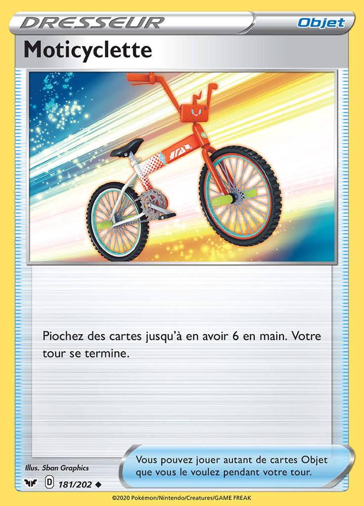 Moticyclette 181/202 — Épée et Bouclier