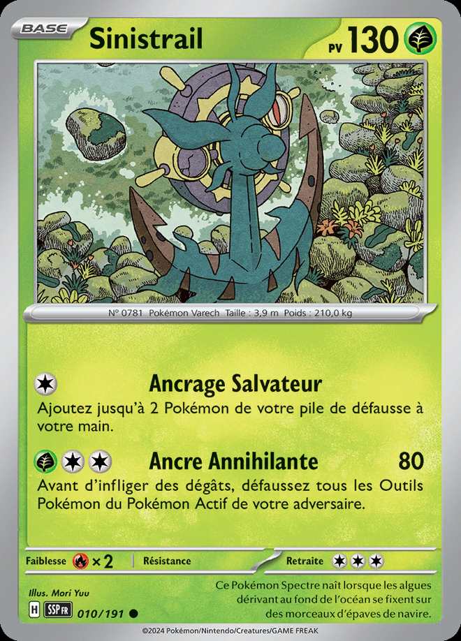 Sinistrail 010/191 — Étincelles Déferlantes