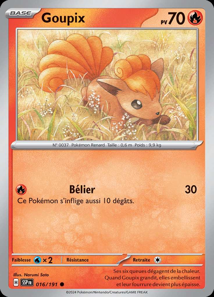 Goupix 016/191 — Étincelles Déferlantes
