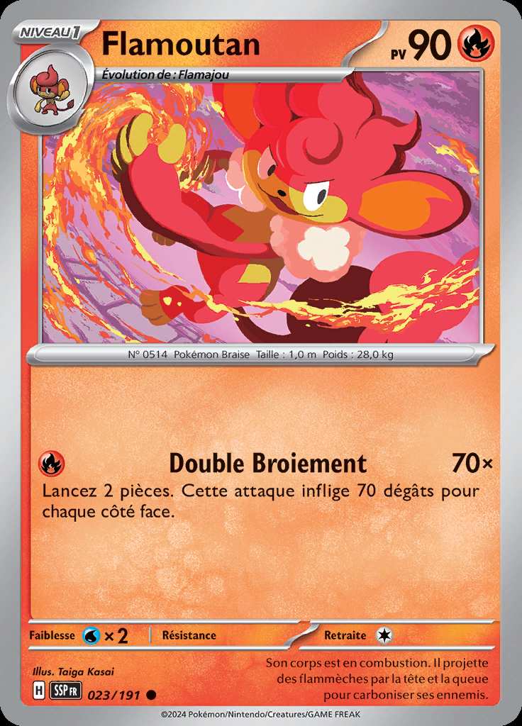 Flamoutan 023/191 — Étincelles Déferlantes