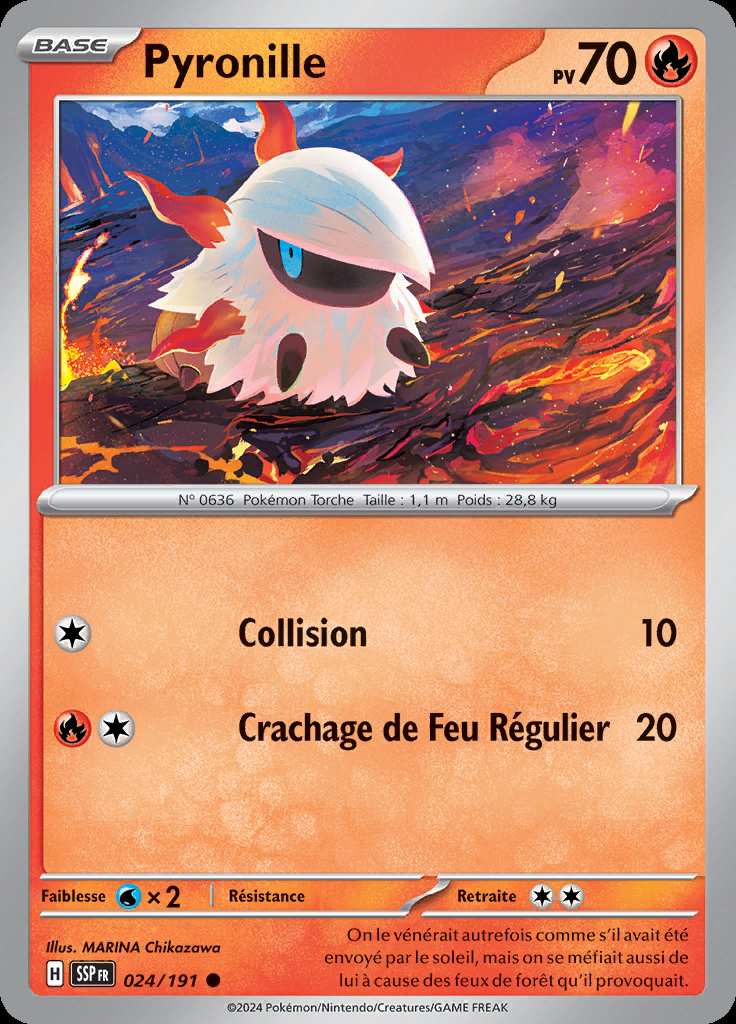 Pyronille 024/191 — Étincelles Déferlantes