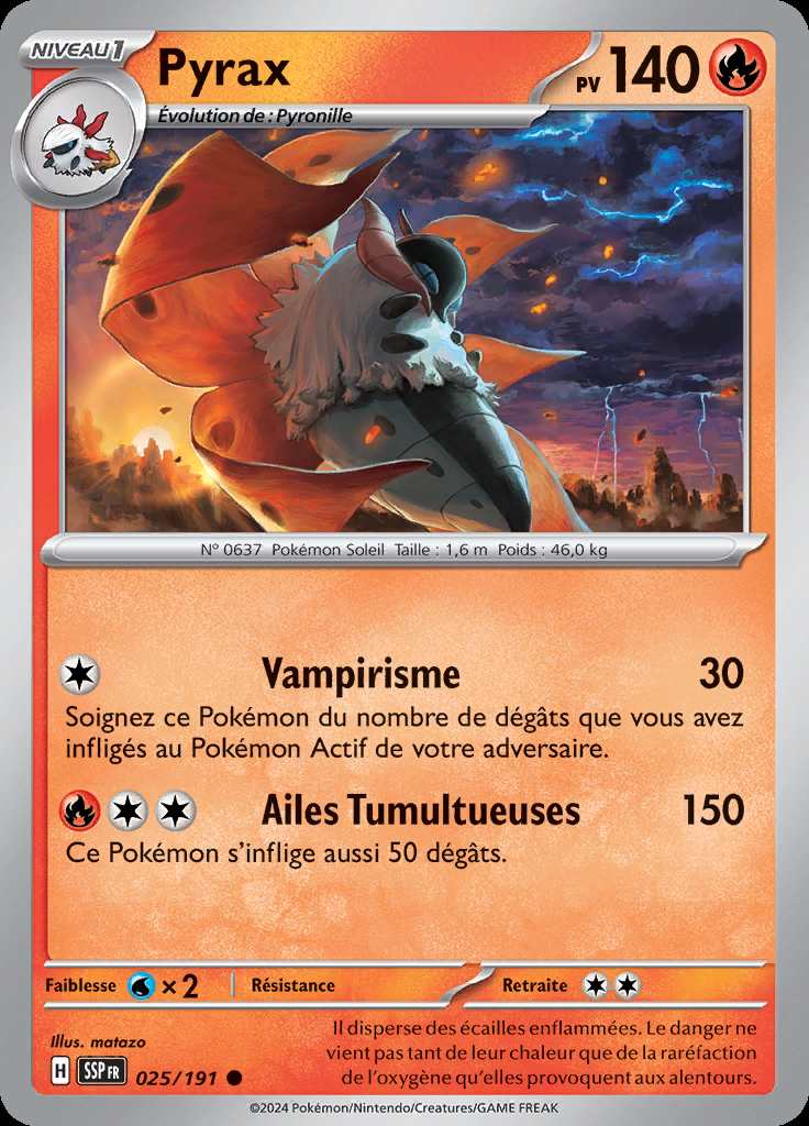 Pyrax 025/191 — Étincelles Déferlantes