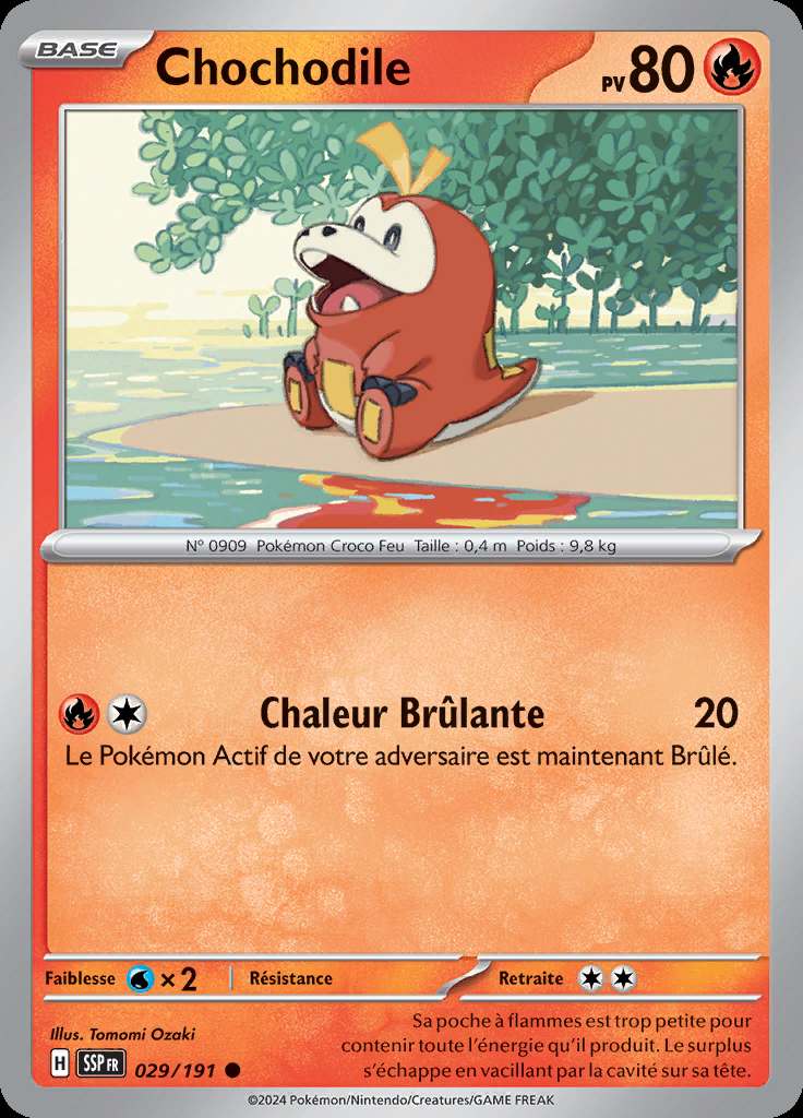Chochodile 029/191 — Étincelles Déferlantes