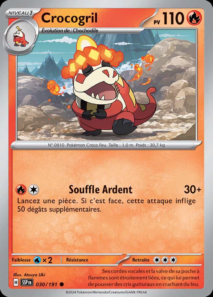 Crocogril 030/191 — Étincelles Déferlantes