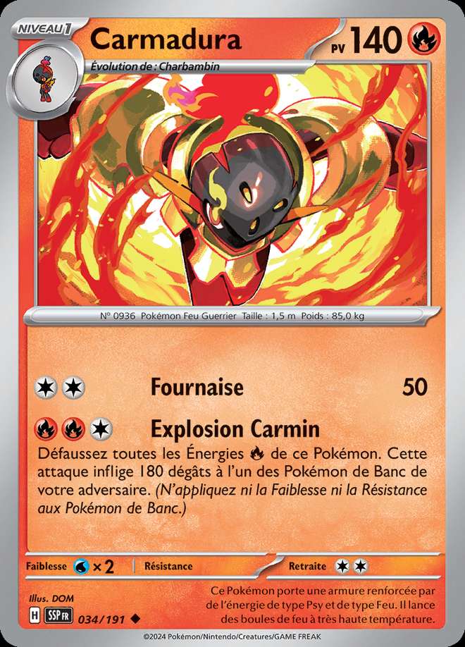Carmadura 034/191 — Étincelles Déferlantes