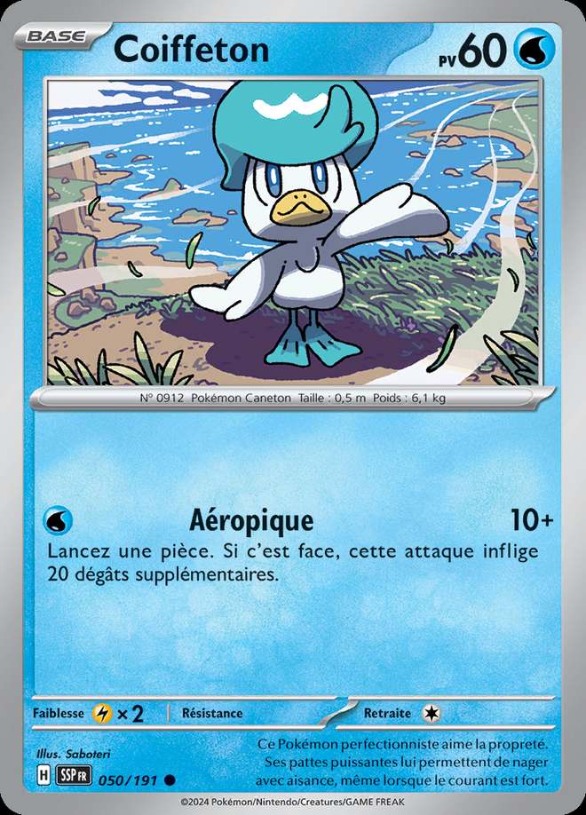 Coiffeton 050/191 — Étincelles Déferlantes