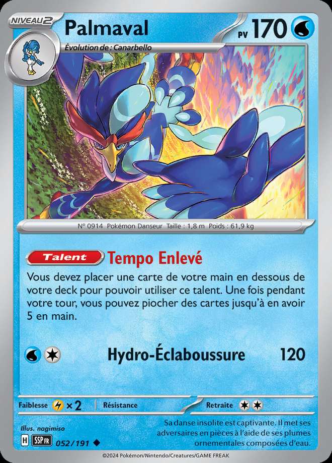 Palmaval 052/191 — Étincelles Déferlantes