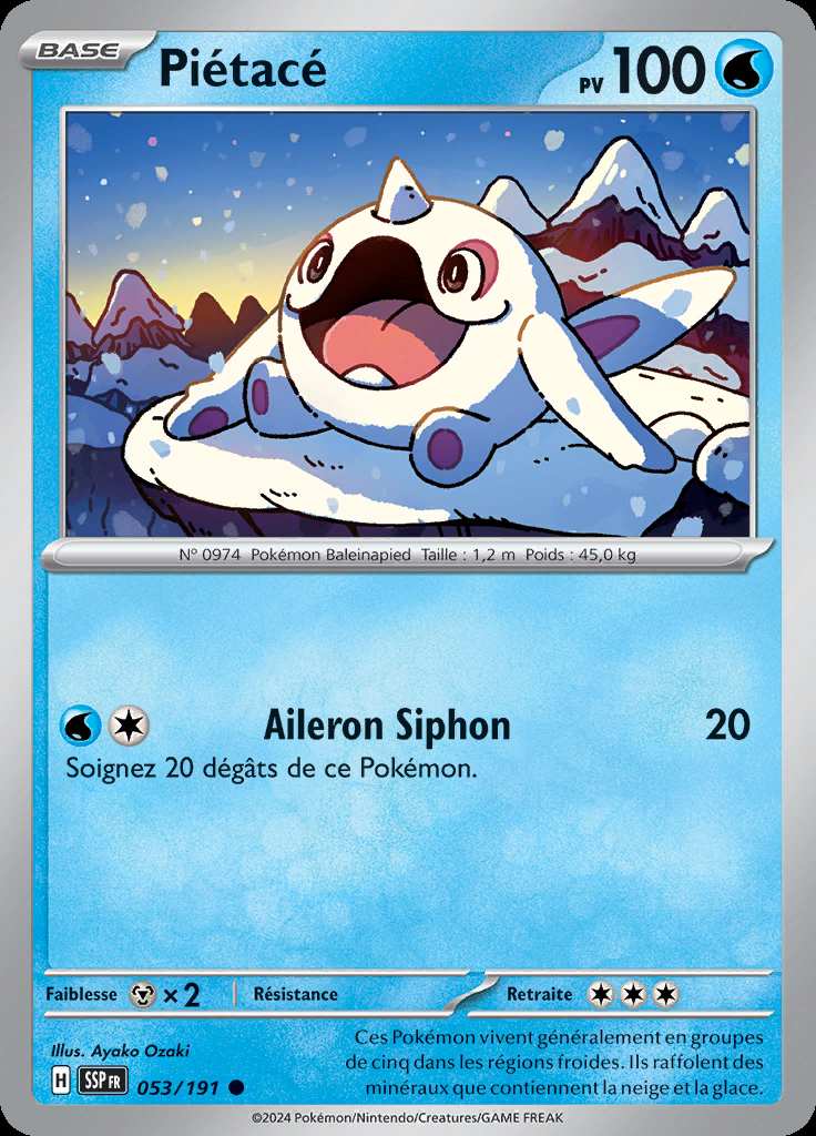 Piétacé 053/191 — Étincelles Déferlantes