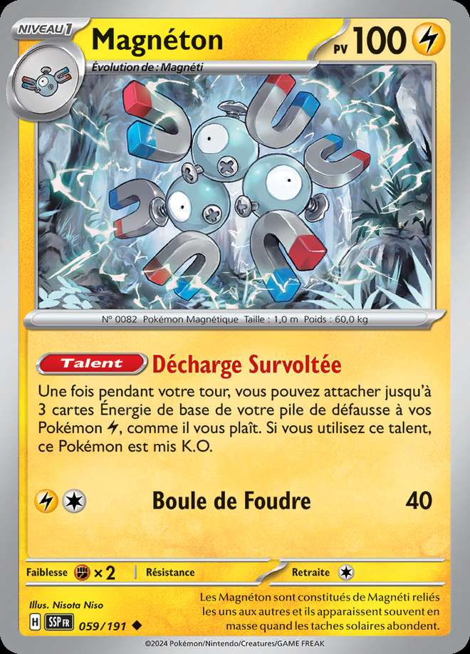 Magnéton 059/191 — Étincelles Déferlantes