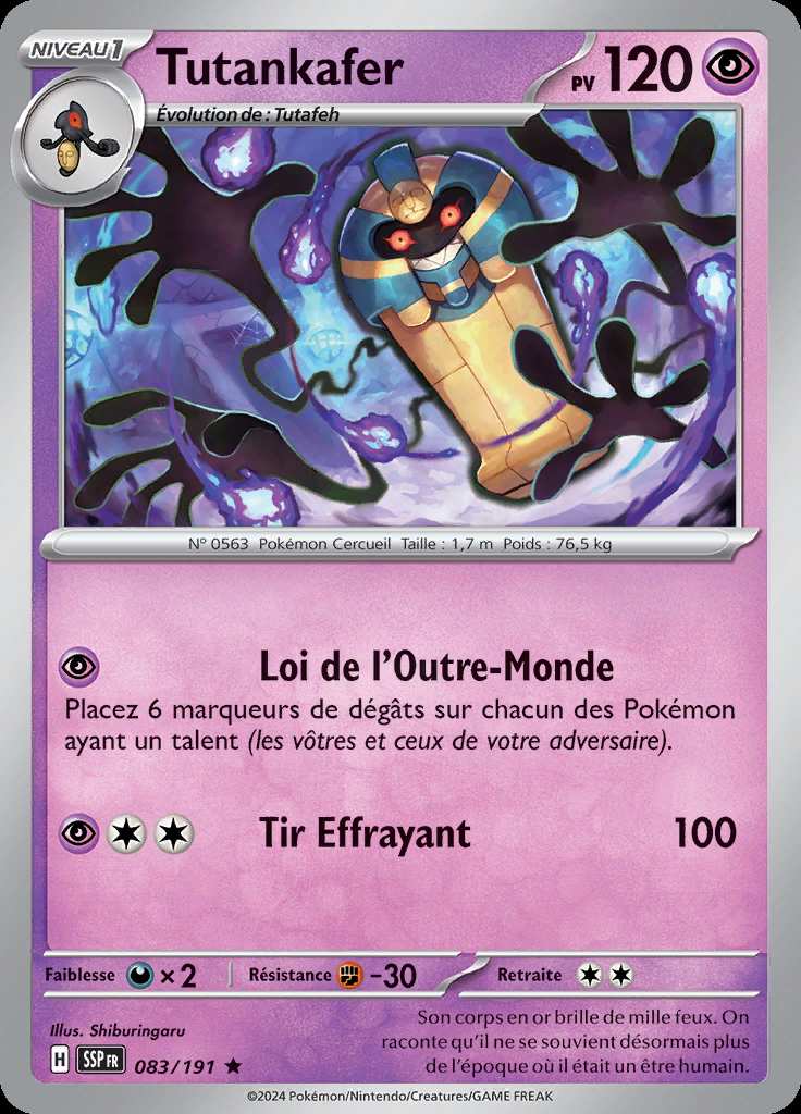Tutankafer 083/191 — Étincelles Déferlantes