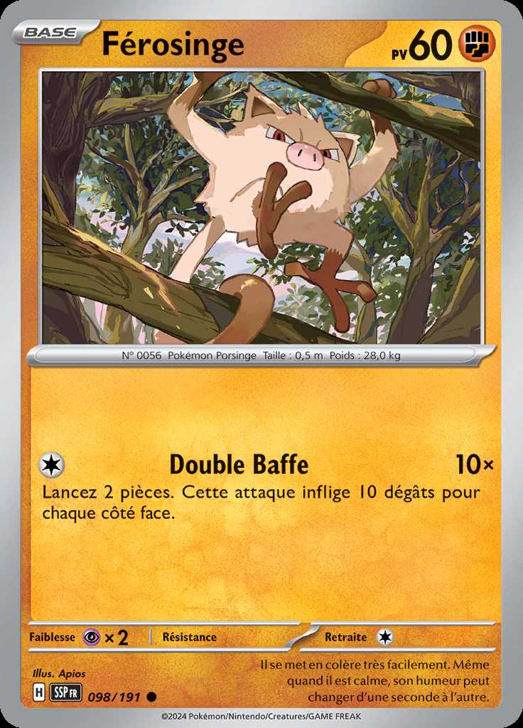 Férosinge 098/191 — Étincelles Déferlantes