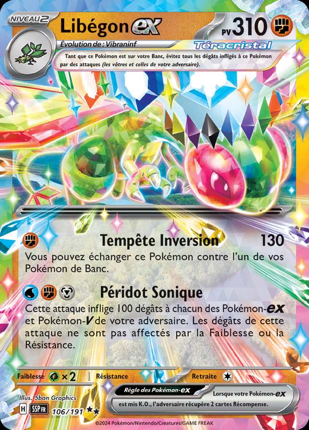 Libégon-ex 106/191 — Étincelles Déferlantes