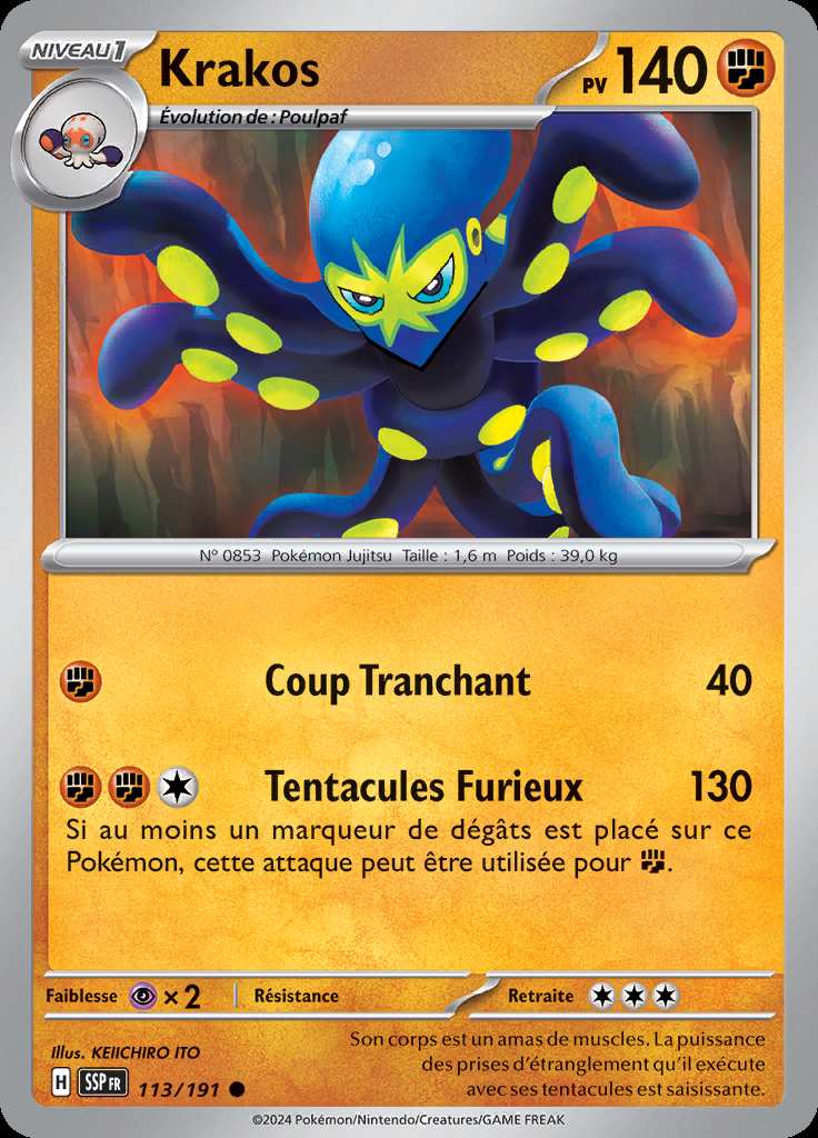 Krakos 113/191 — Étincelles Déferlantes