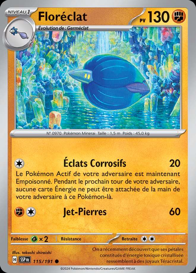 Floréclat 115/191 — Étincelles Déferlantes