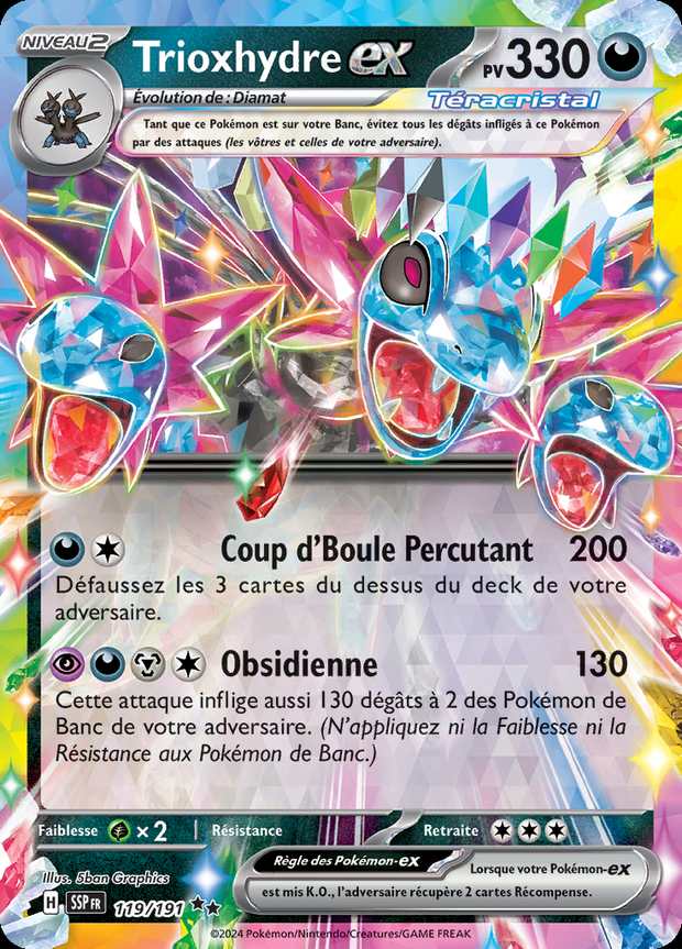 Trioxhydre-ex 119/191 — Étincelles Déferlantes