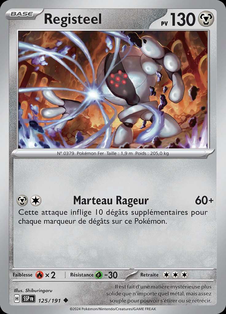 Registeel 125/191 — Étincelles Déferlantes
