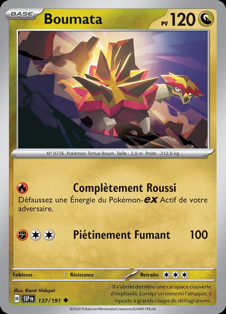 Boumata 137/191 — Étincelles Déferlantes