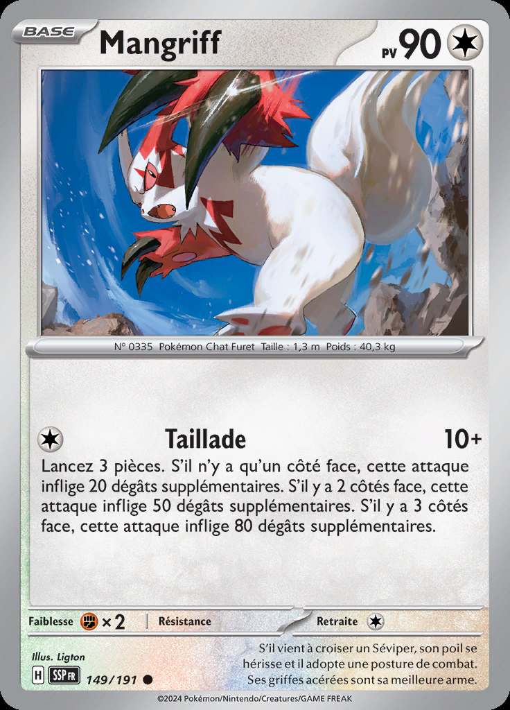 Mangriff 149/191 — Étincelles Déferlantes