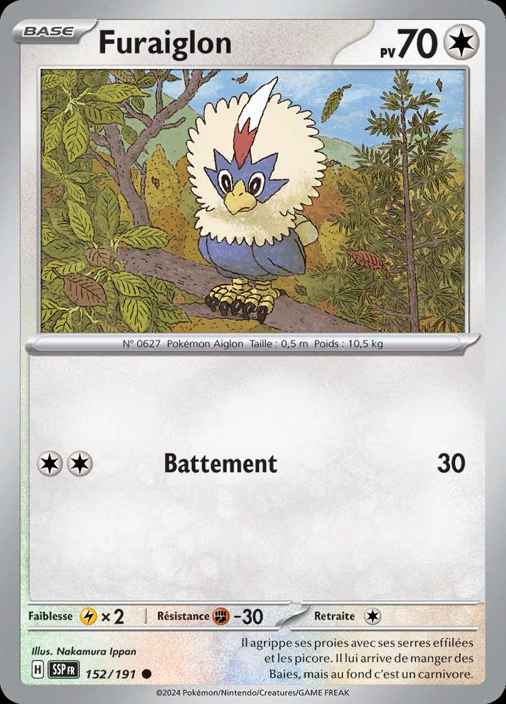 Furaiglon 152/191 — Étincelles Déferlantes