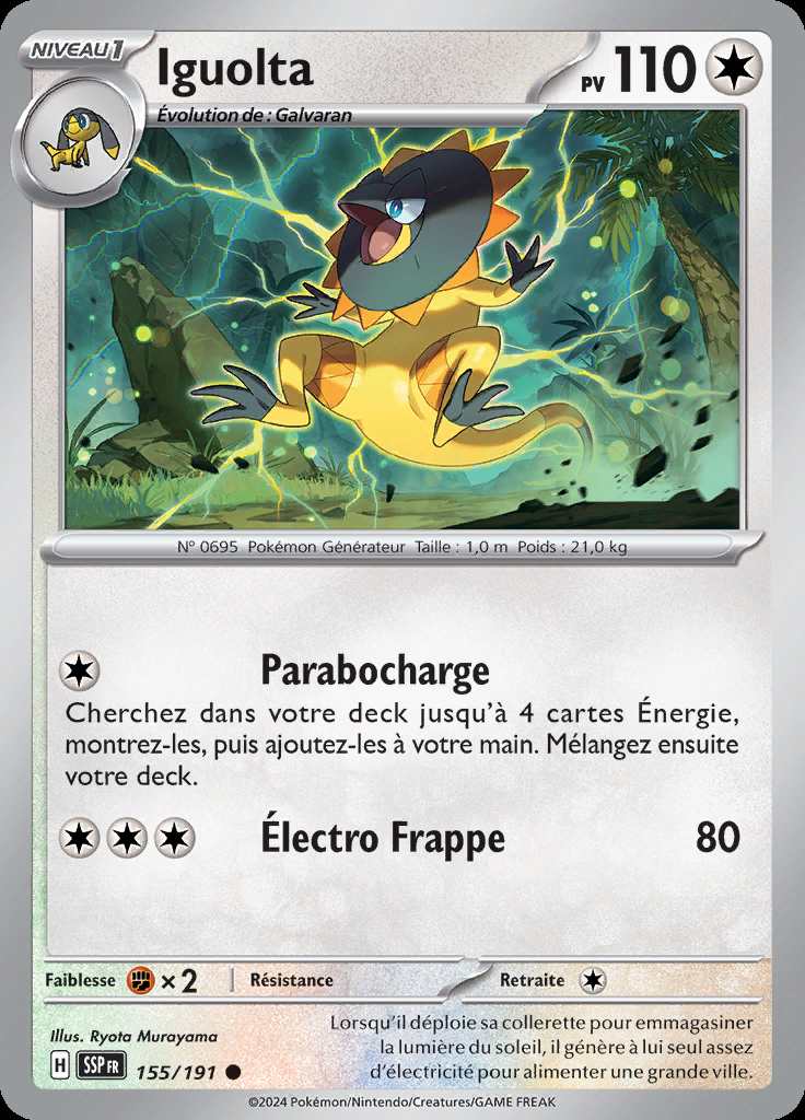 Iguolta 155/191 — Étincelles Déferlantes