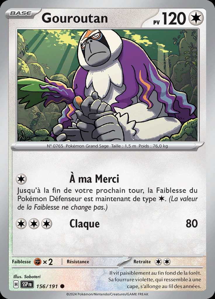Gouroutan 156/191 — Étincelles Déferlantes