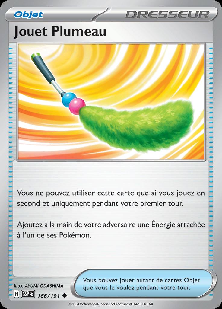 Jouet Plumeau 166/191 — Étincelles Déferlantes