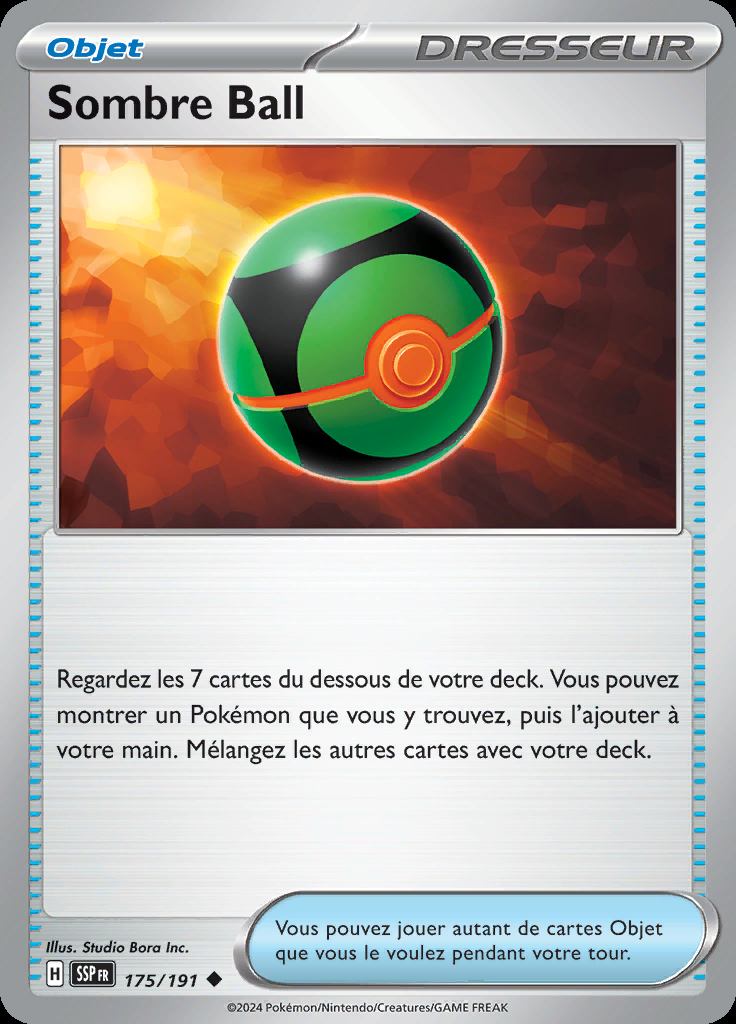 Sombre Ball 175/191 — Étincelles Déferlantes