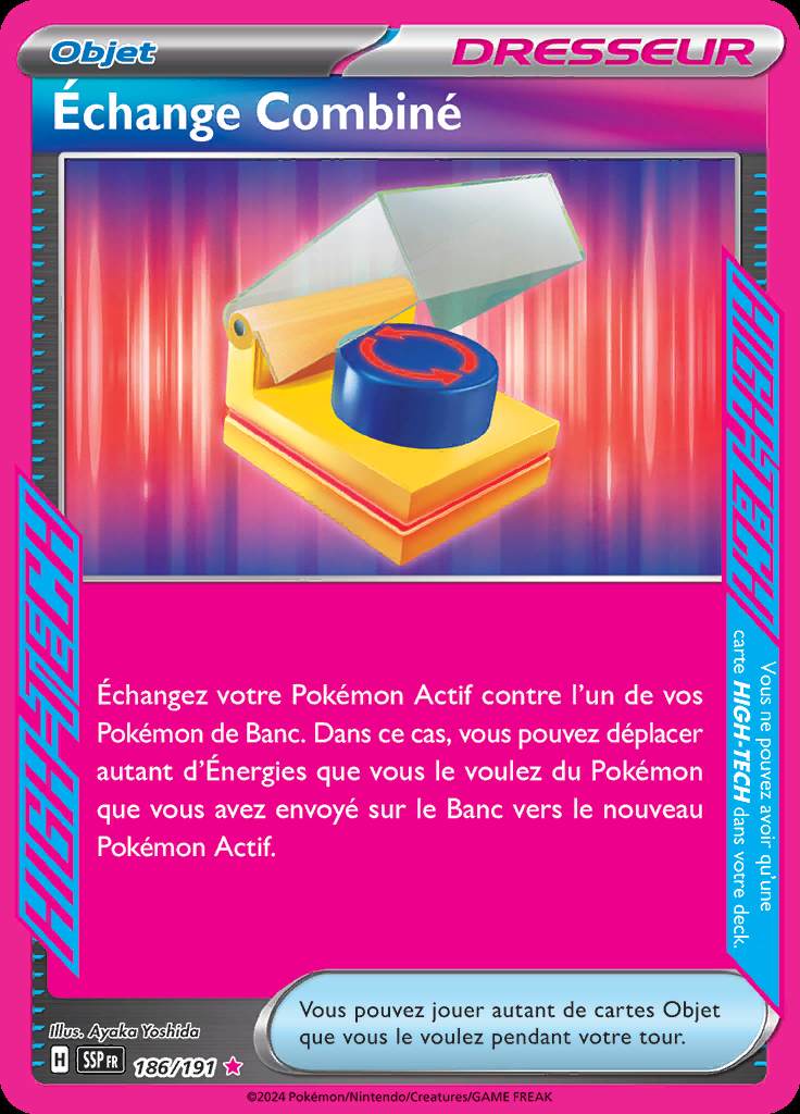 Échange Combiné 186/191 — Étincelles Déferlantes