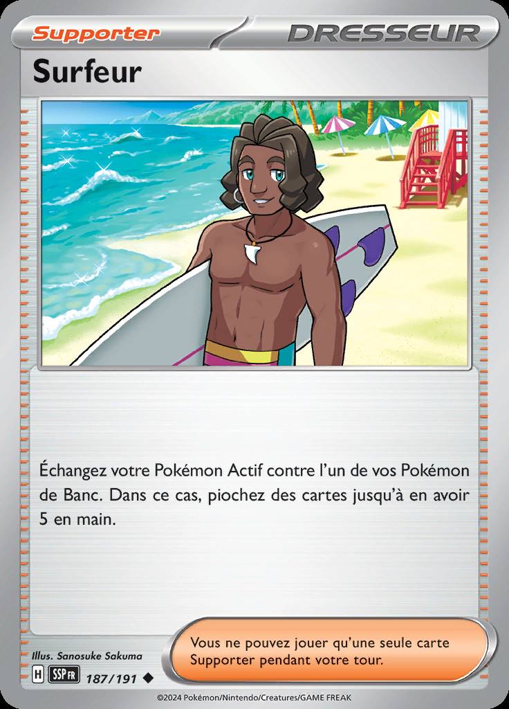 Surfeur 187/191 — Étincelles Déferlantes