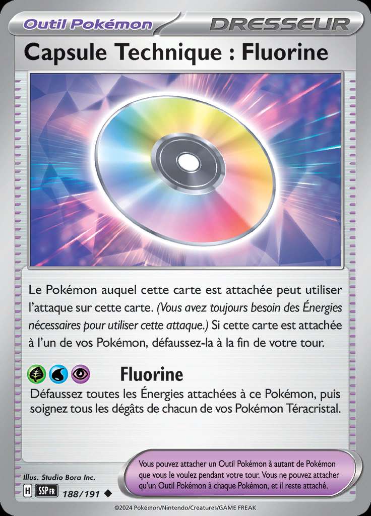 Capsule Technique : Fluorine 188/191 — Étincelles Déferlantes