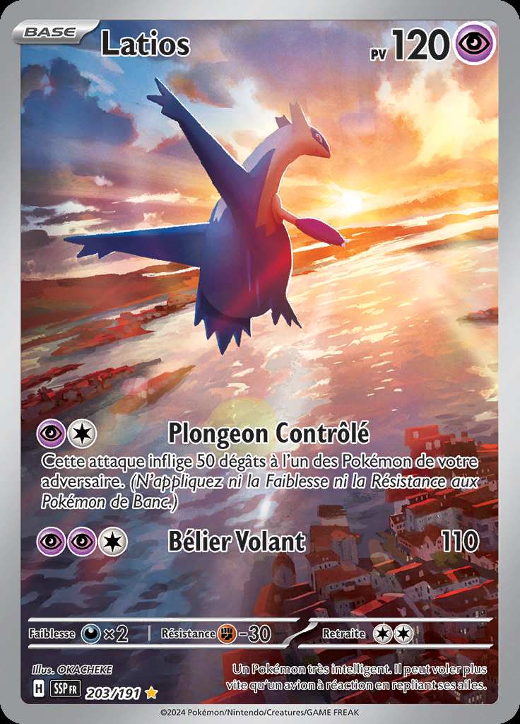 Latios 203/191 — Étincelles Déferlantes