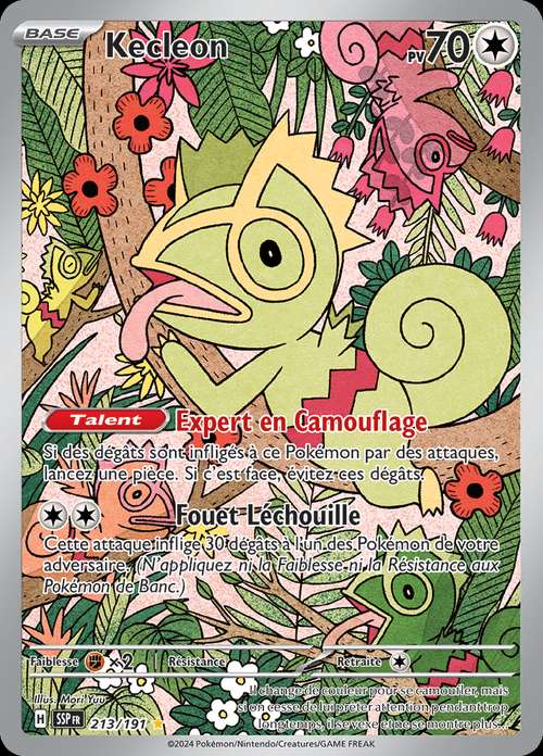 Kecleon 213/191 — Étincelles Déferlantes