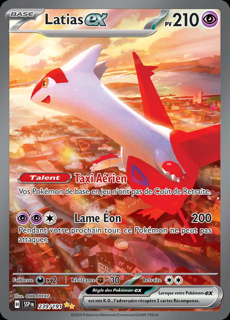 Latias-ex 239/191 — Étincelles Déferlantes