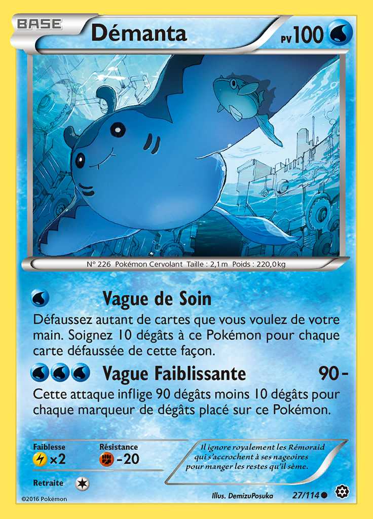 Démanta 027/114 — Offensive Vapeur