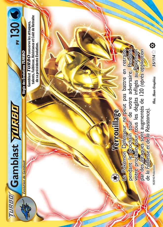 Gamblast TURBO 035/114 — Offensive Vapeur