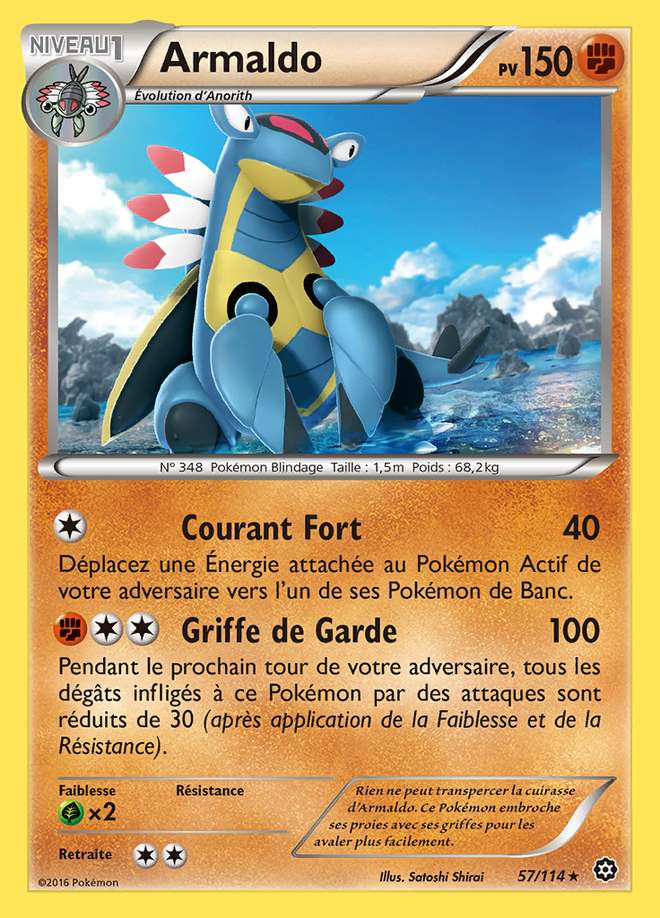 Armaldo 057/114 — Offensive Vapeur
