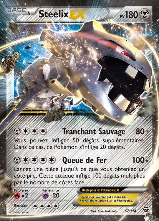 Steelix-EX 067/114 — Offensive Vapeur