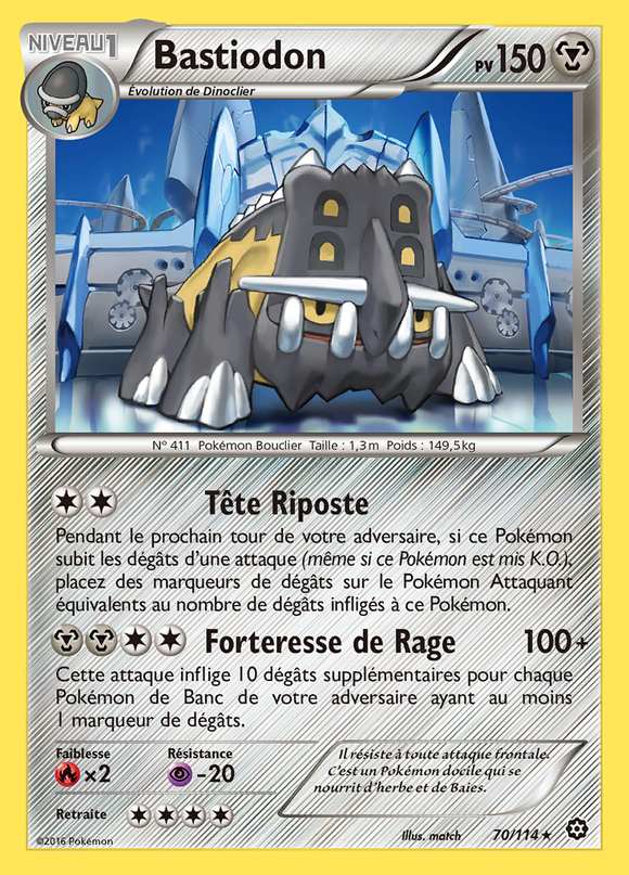 Bastiodon 070/114 — Offensive Vapeur